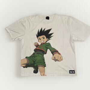 Dumbgood x Hunter x Hunter T-Shirt White XL 24x27 Anime